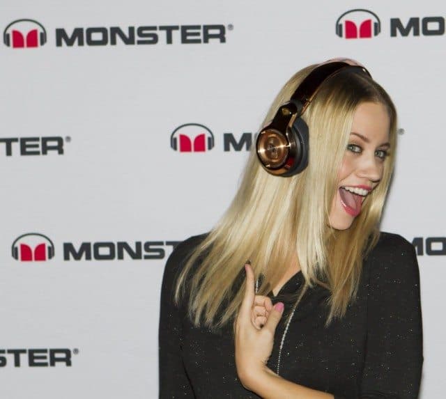 Kimberly Wyatt Monster Cable