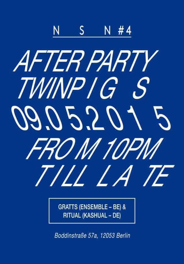 after party twin pigs