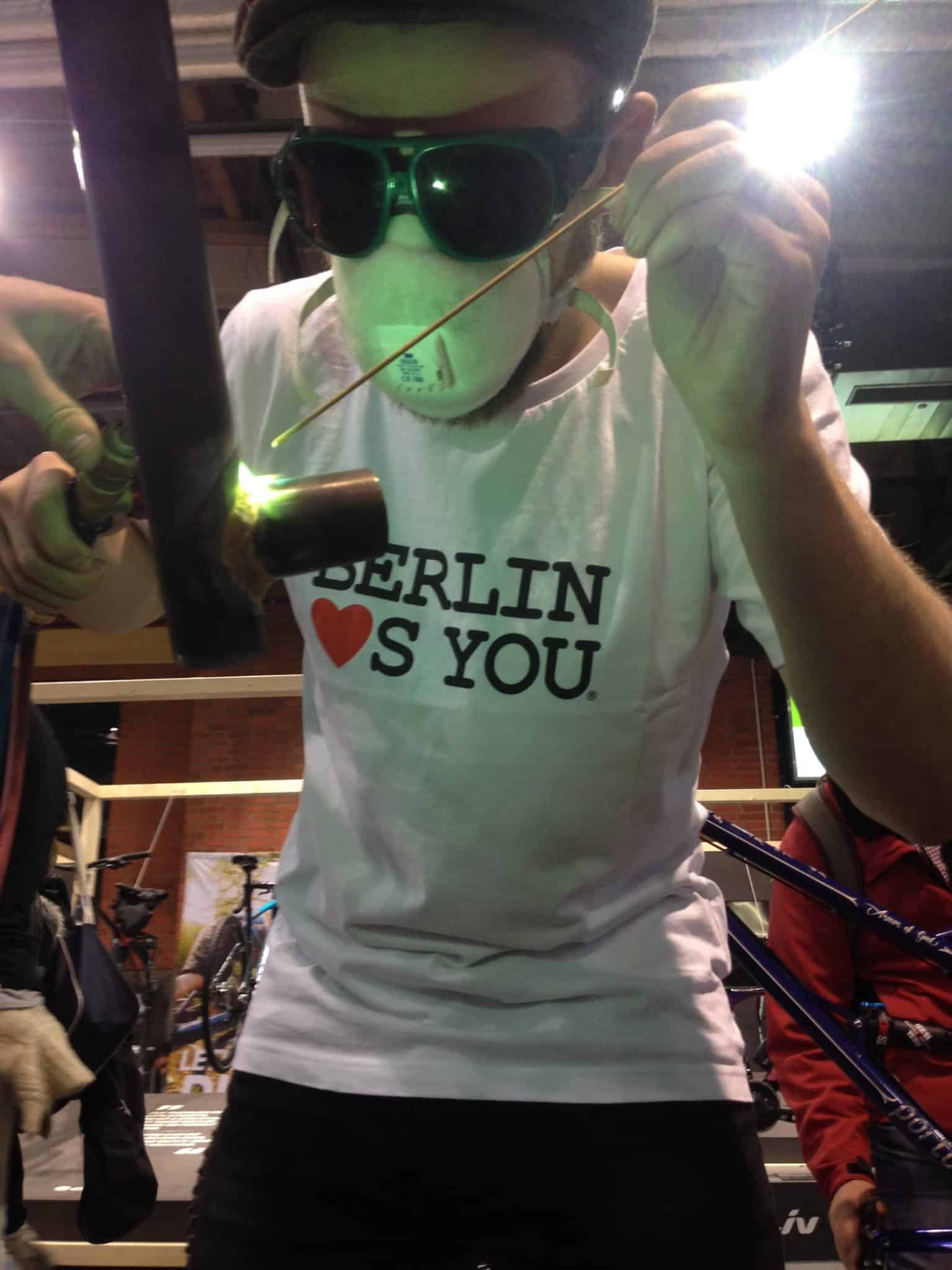 BERLIN LOVES YOU Berliner Fahrradschau Brazing 1