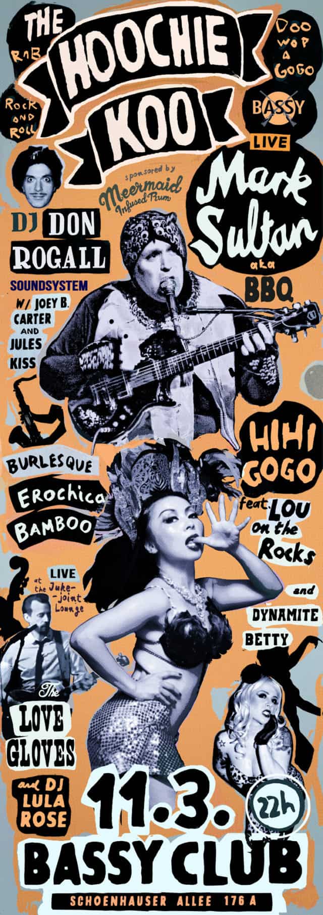 Hoochie Koo poster by Micha K.