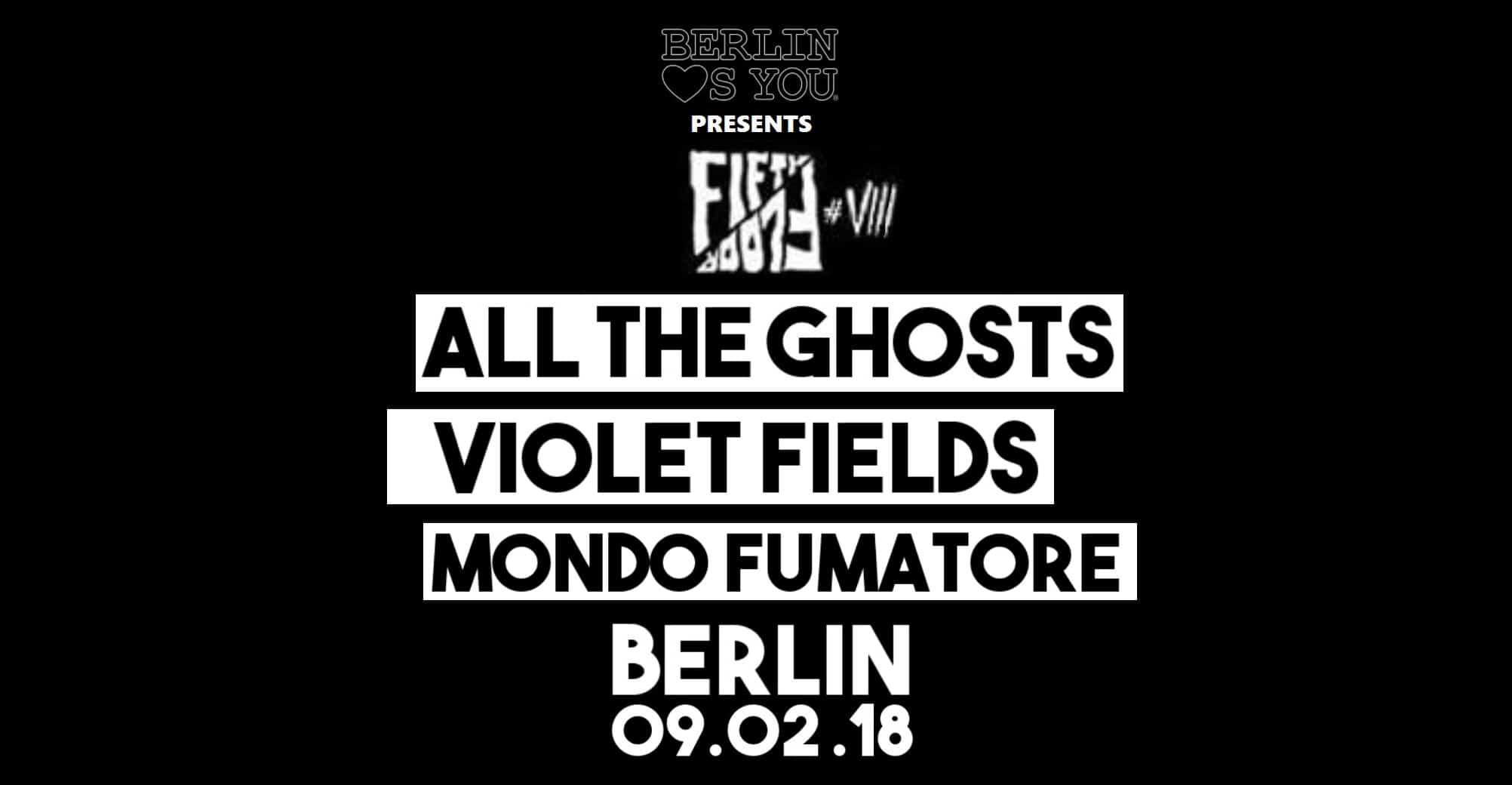 BLY presents – event banner