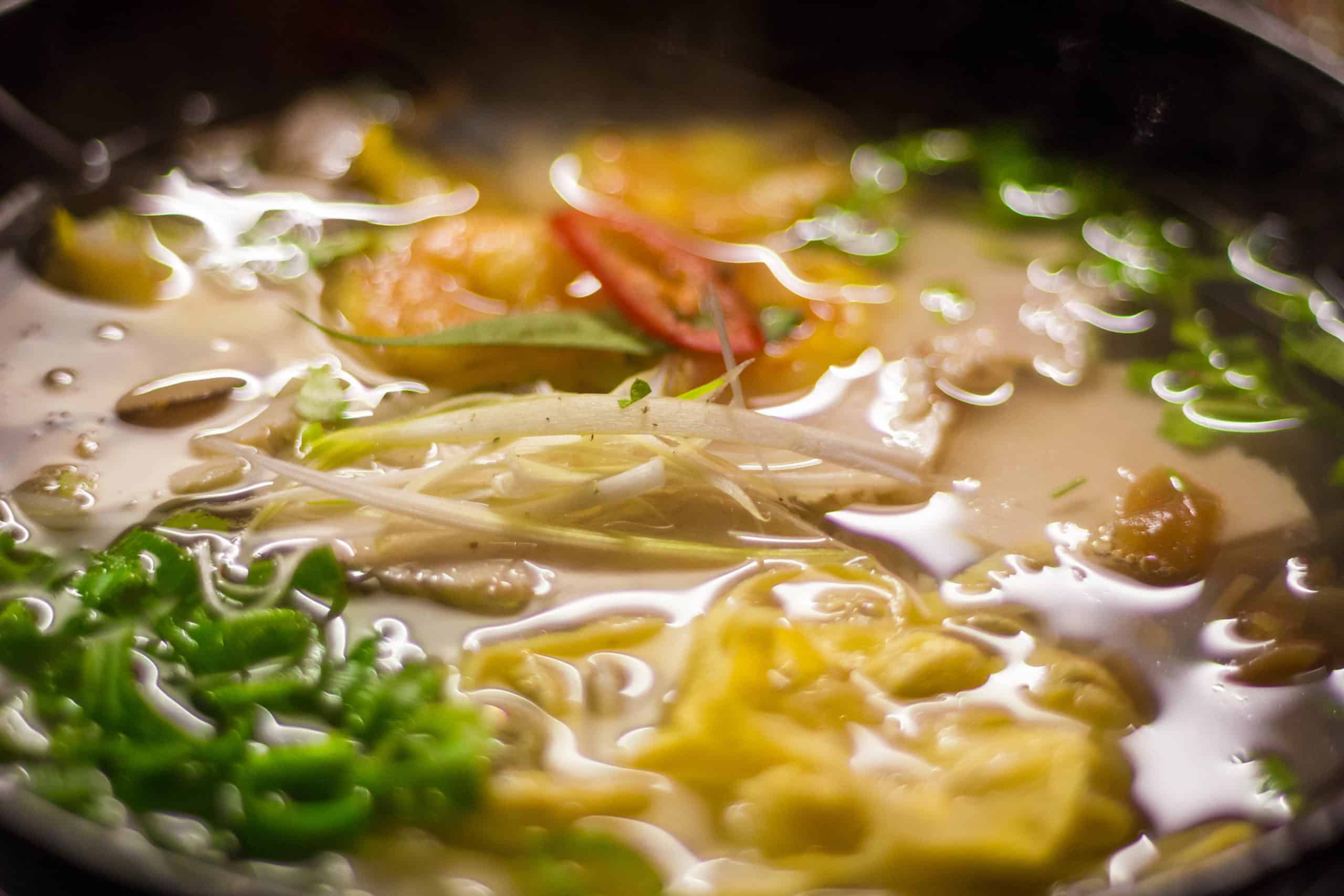Pho noodle soup